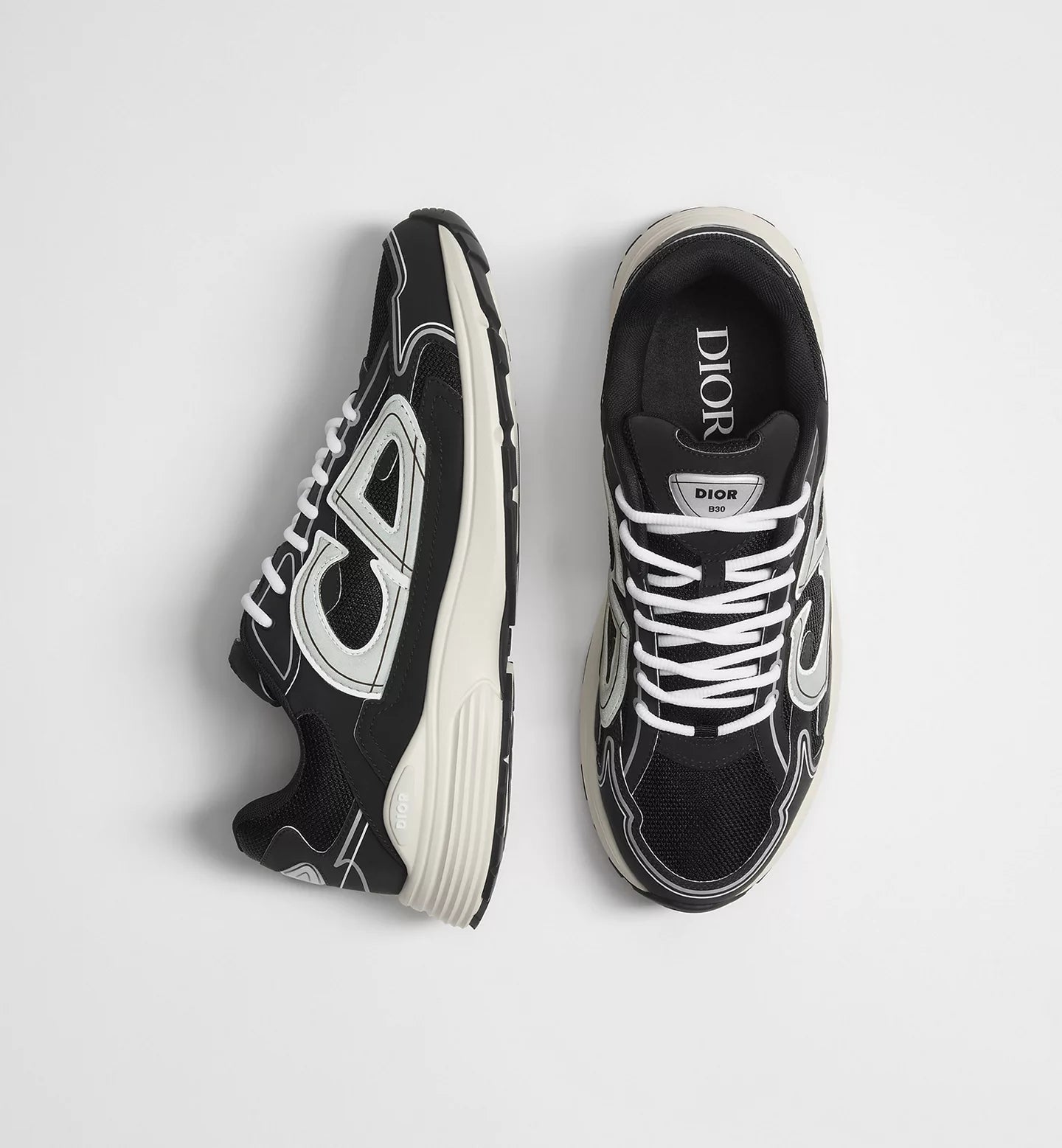 Black & White B30 Sneakers