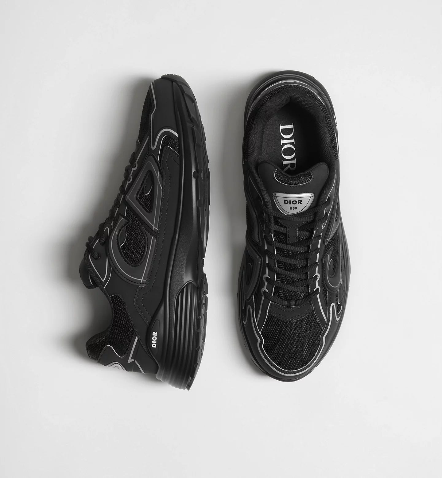 Black & White B30 Sneakers