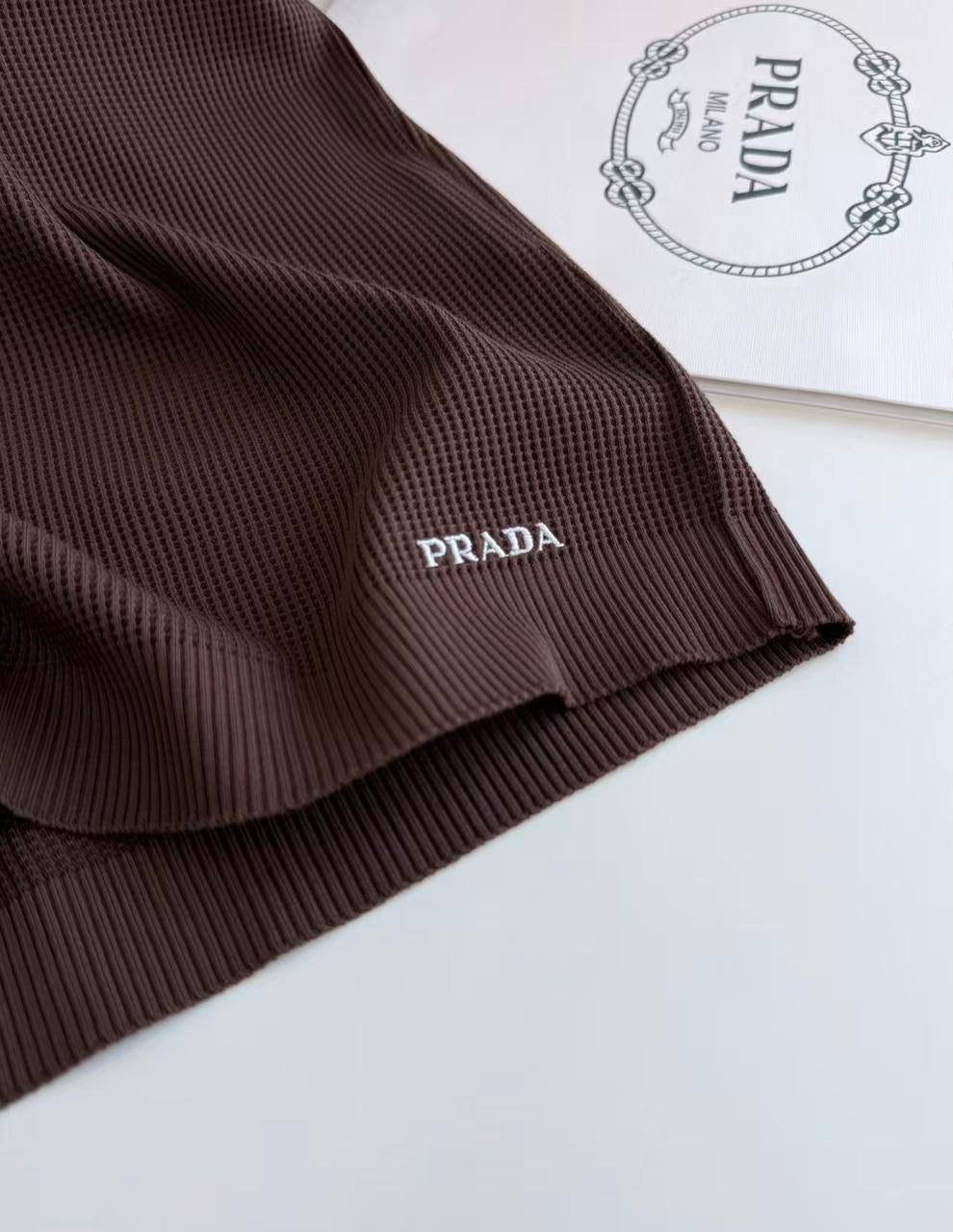 Brown Milano Knit Polo