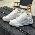 White Monogram Trainer