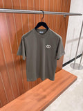 Green CD Embroidered T-shirt
