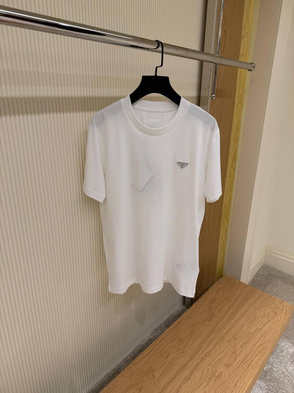 White Triangle Logo T-shirt