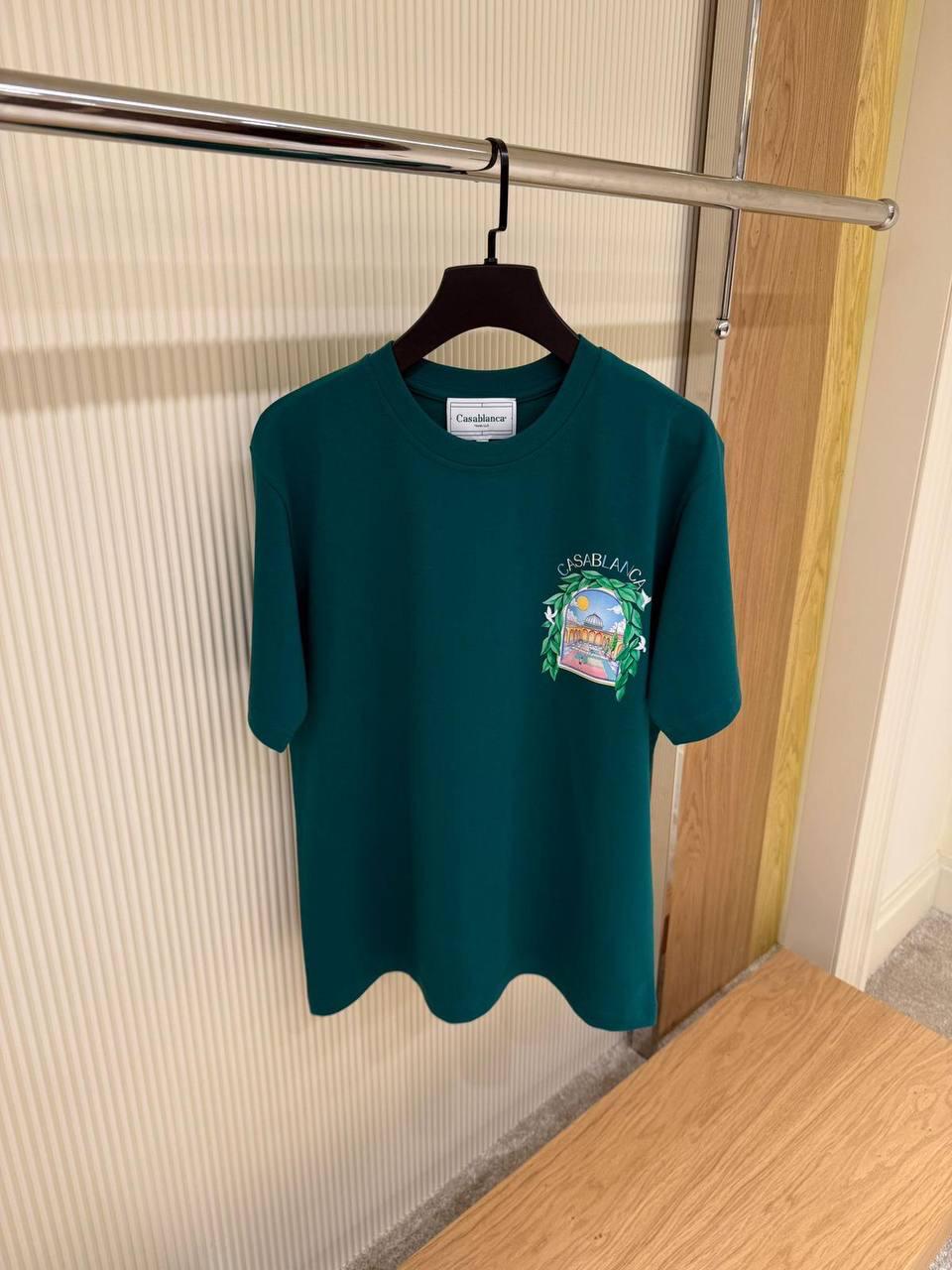 Green Laurel Graphic T-Shirt