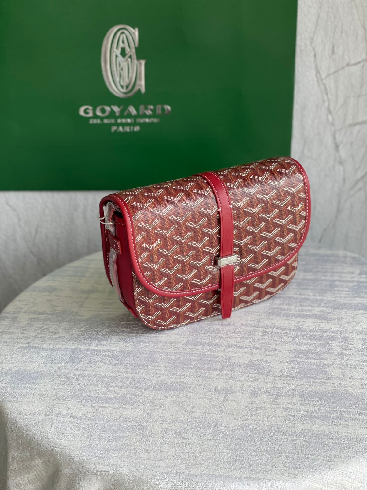 Red Belvedere Crossbody Bag