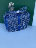 Blue Belvedere Cross Body Bag