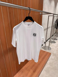 White Anagram Embroidered T-Shirt