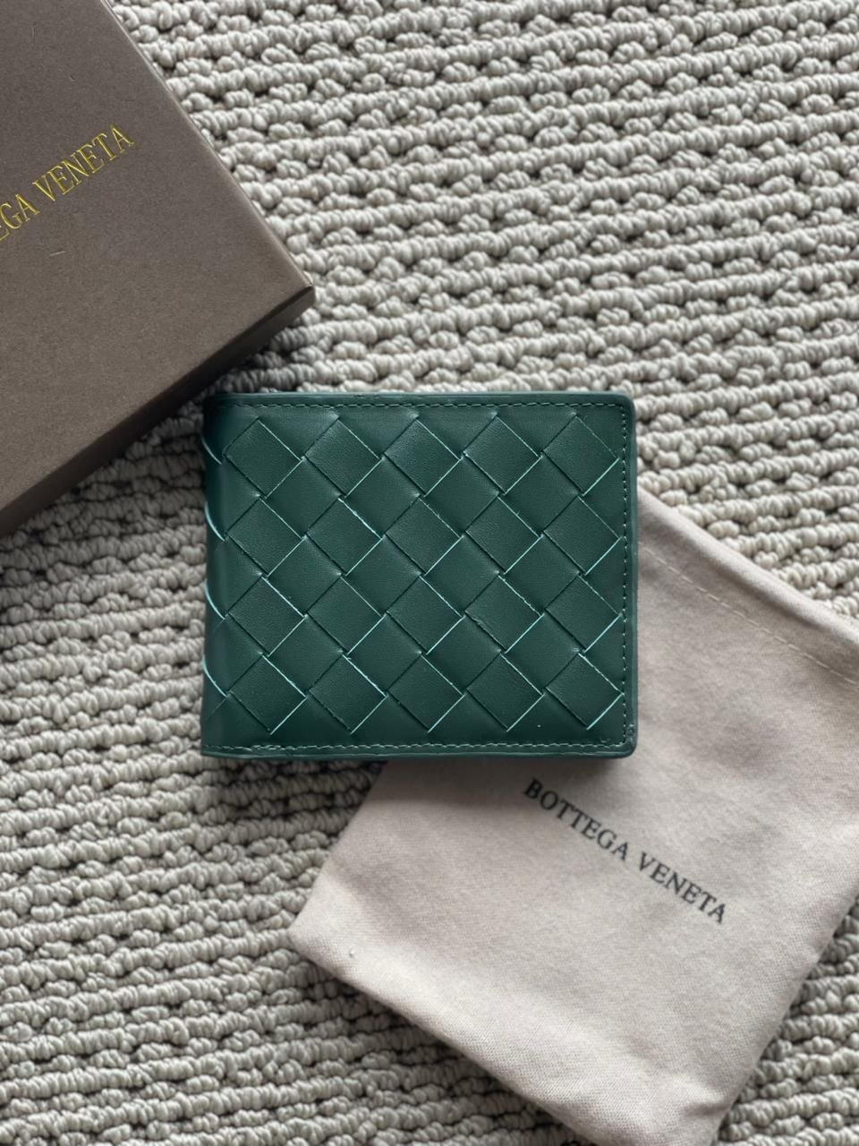 Green Weave Wallet