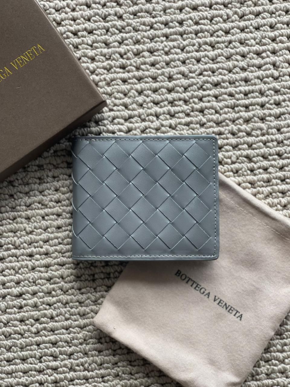 Grey Weave Wallet