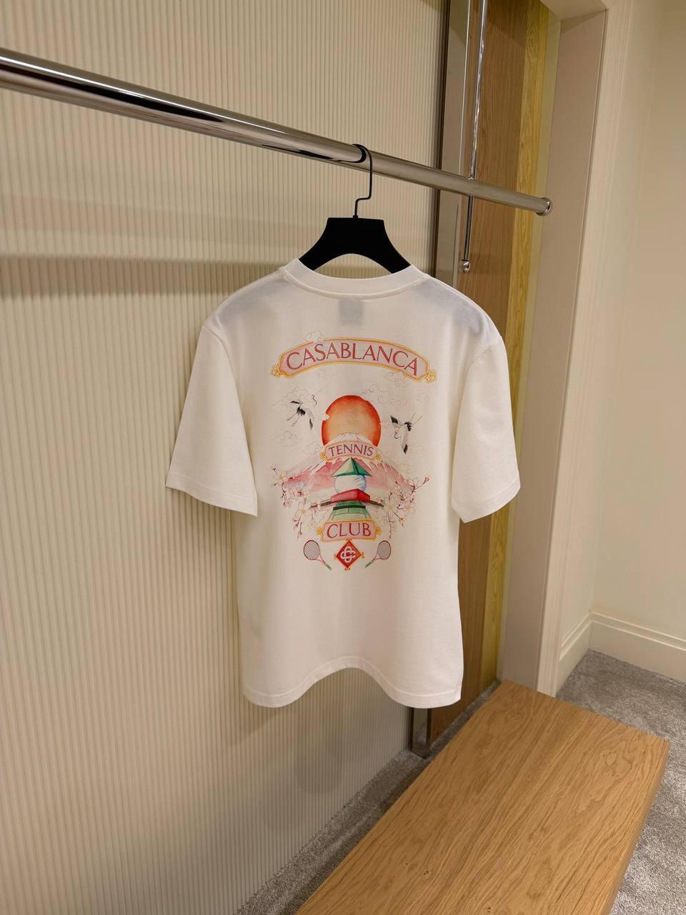 White Tennis Club T-Shirt