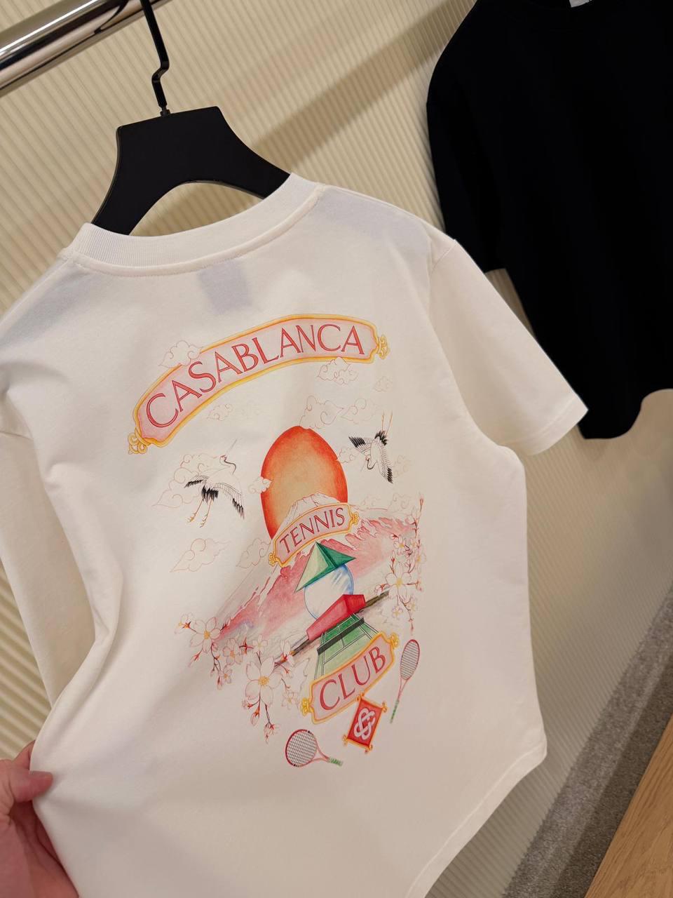 White Tennis Club T-Shirt