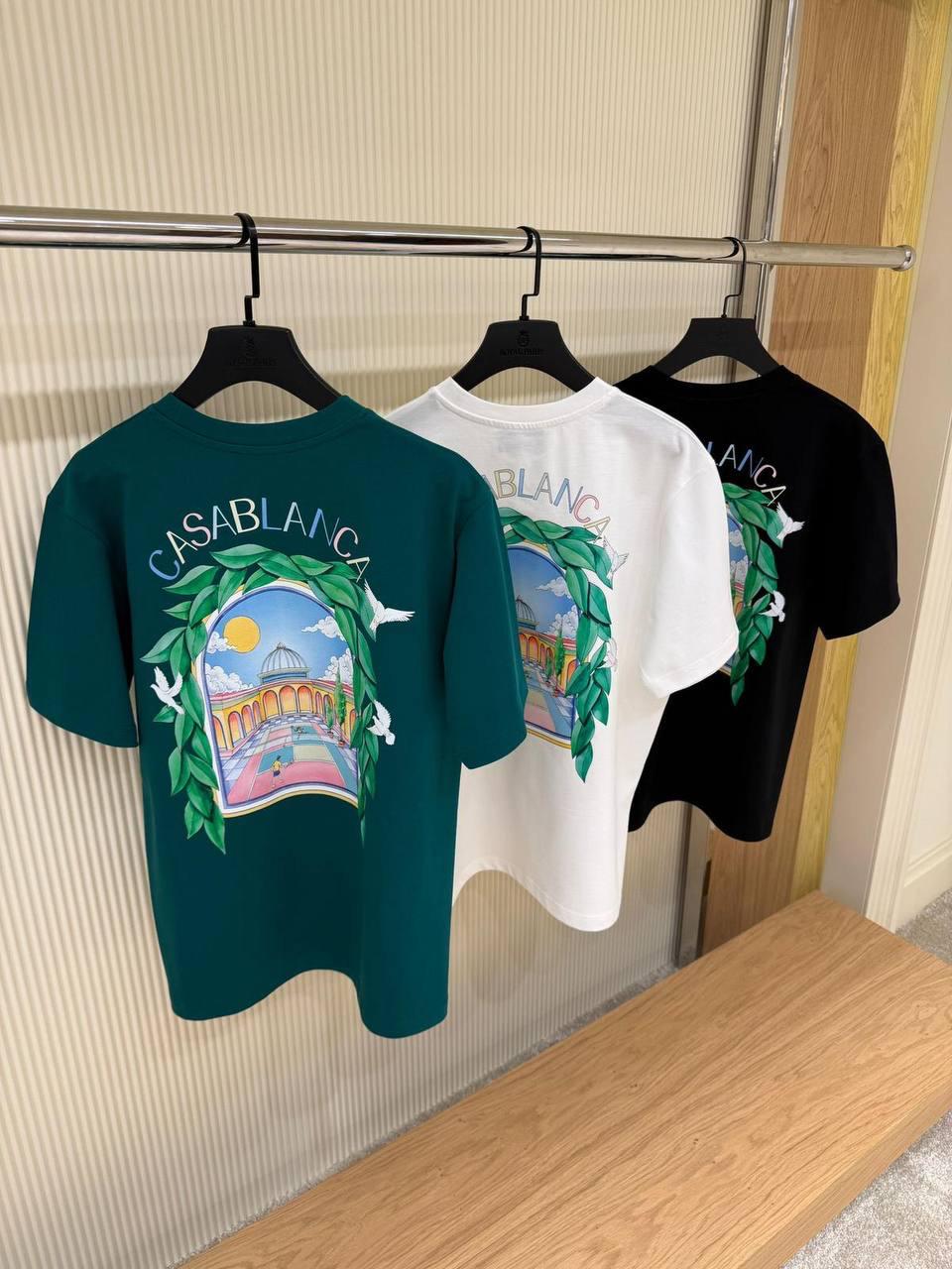 White Laurel Graphic T-shirt
