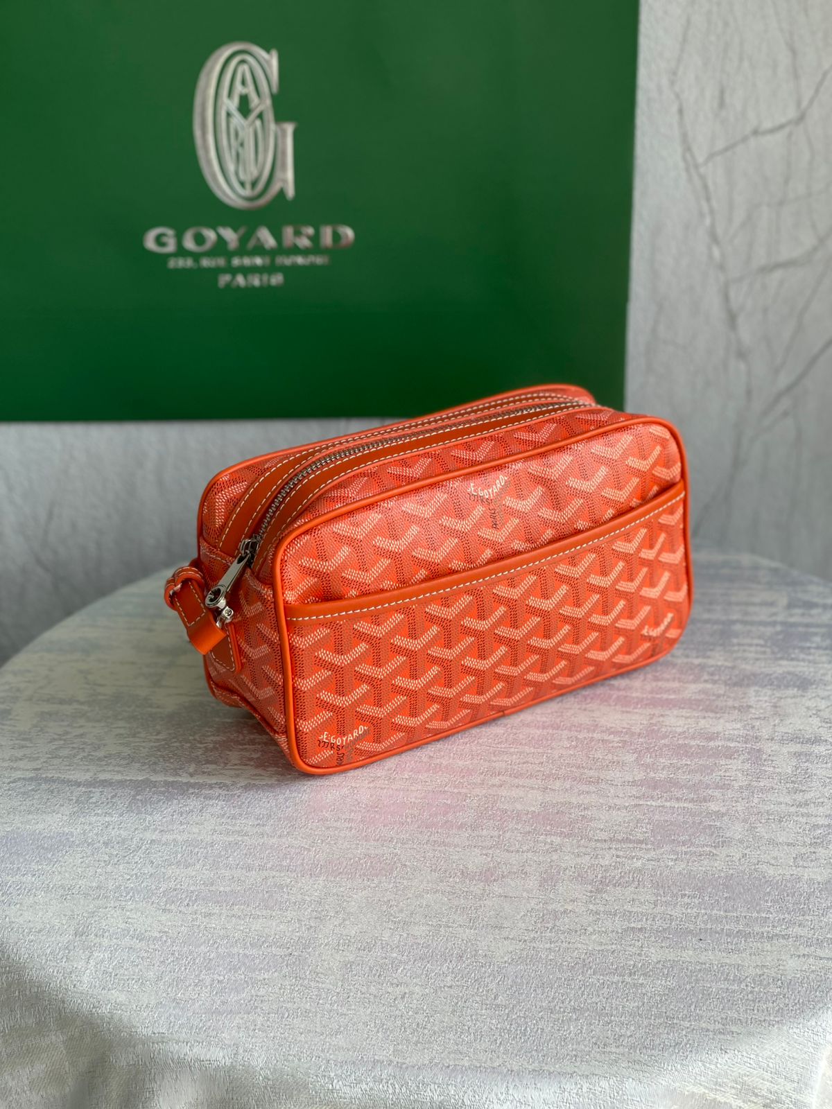 Brown Cap-Vert Bag