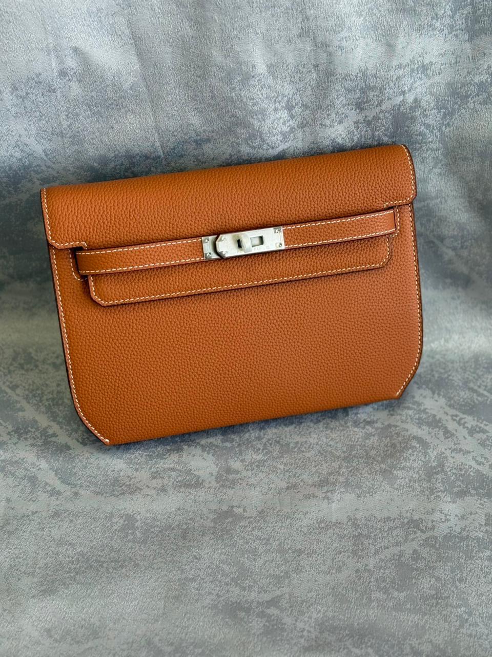 Black Kelly Clutch Bag