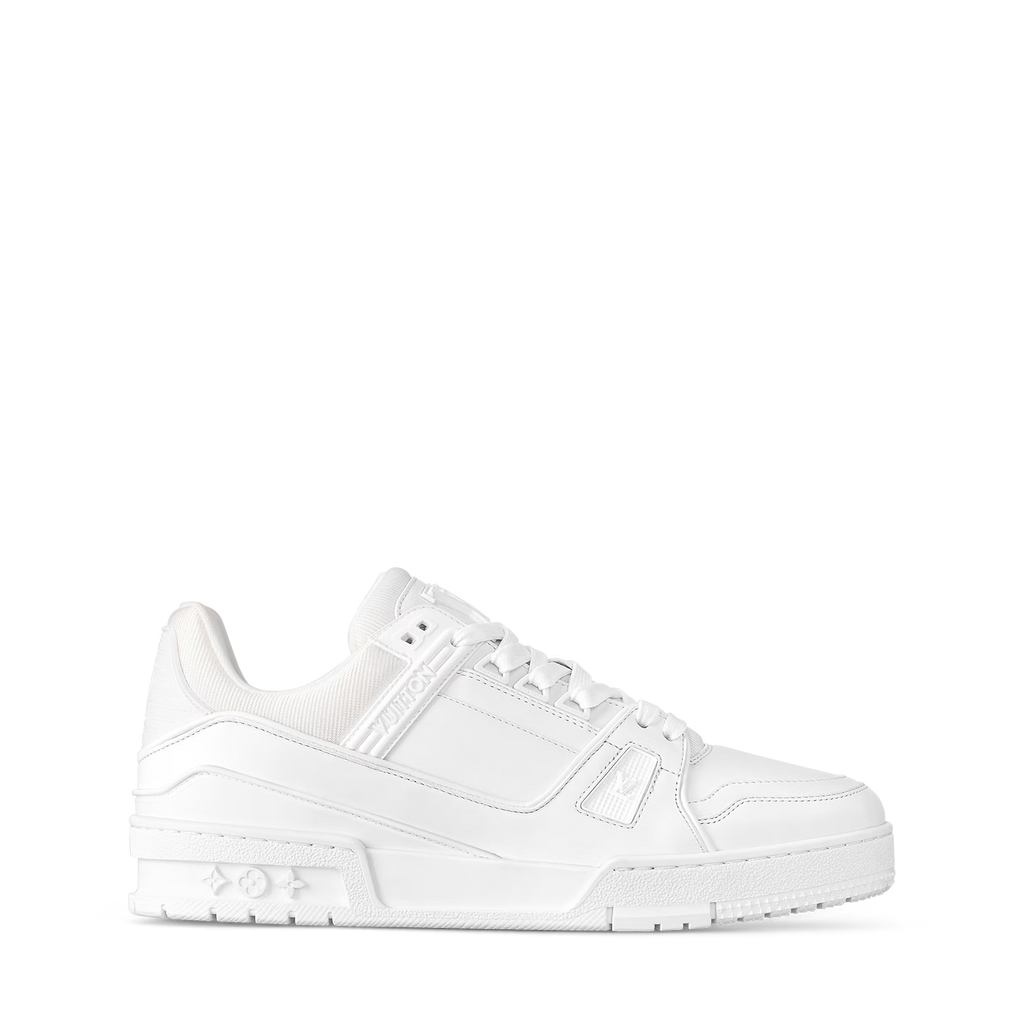 White Monogram Trainer