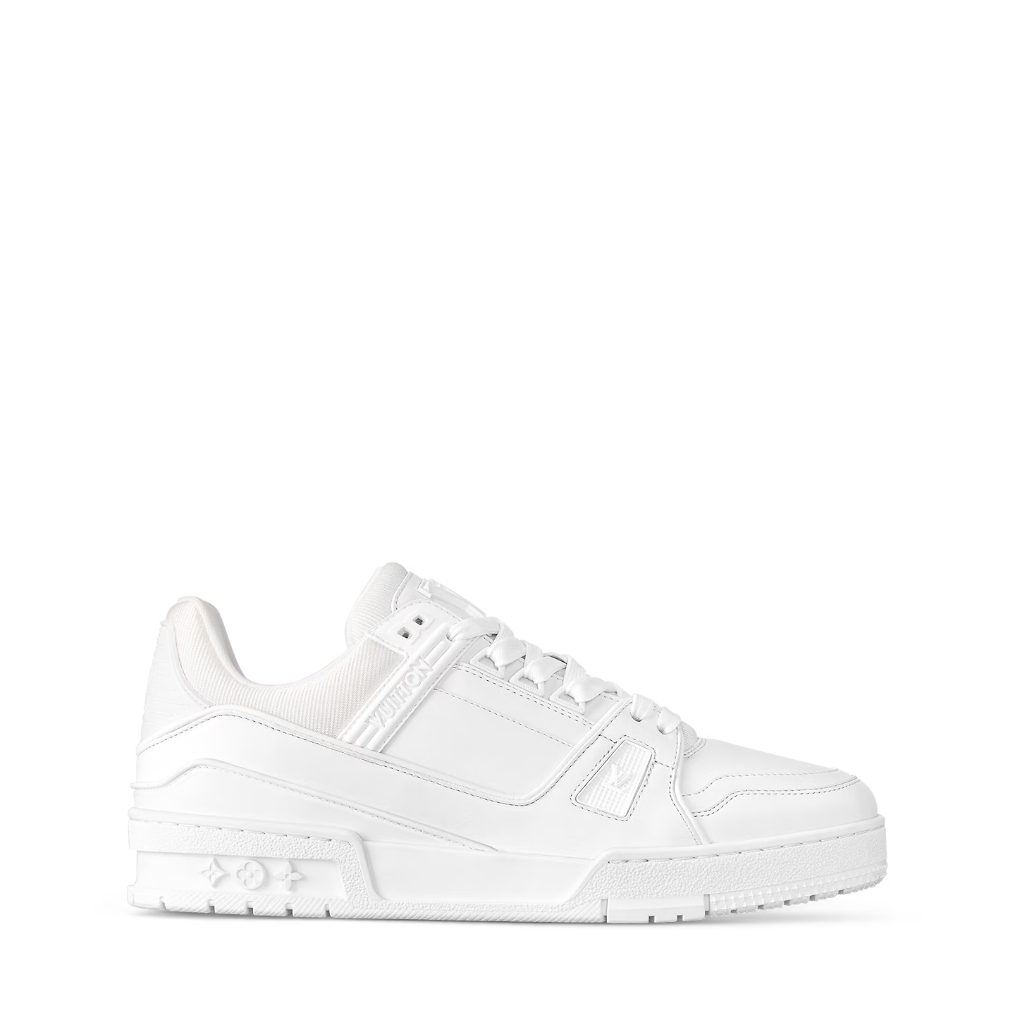White Monogram Trainer