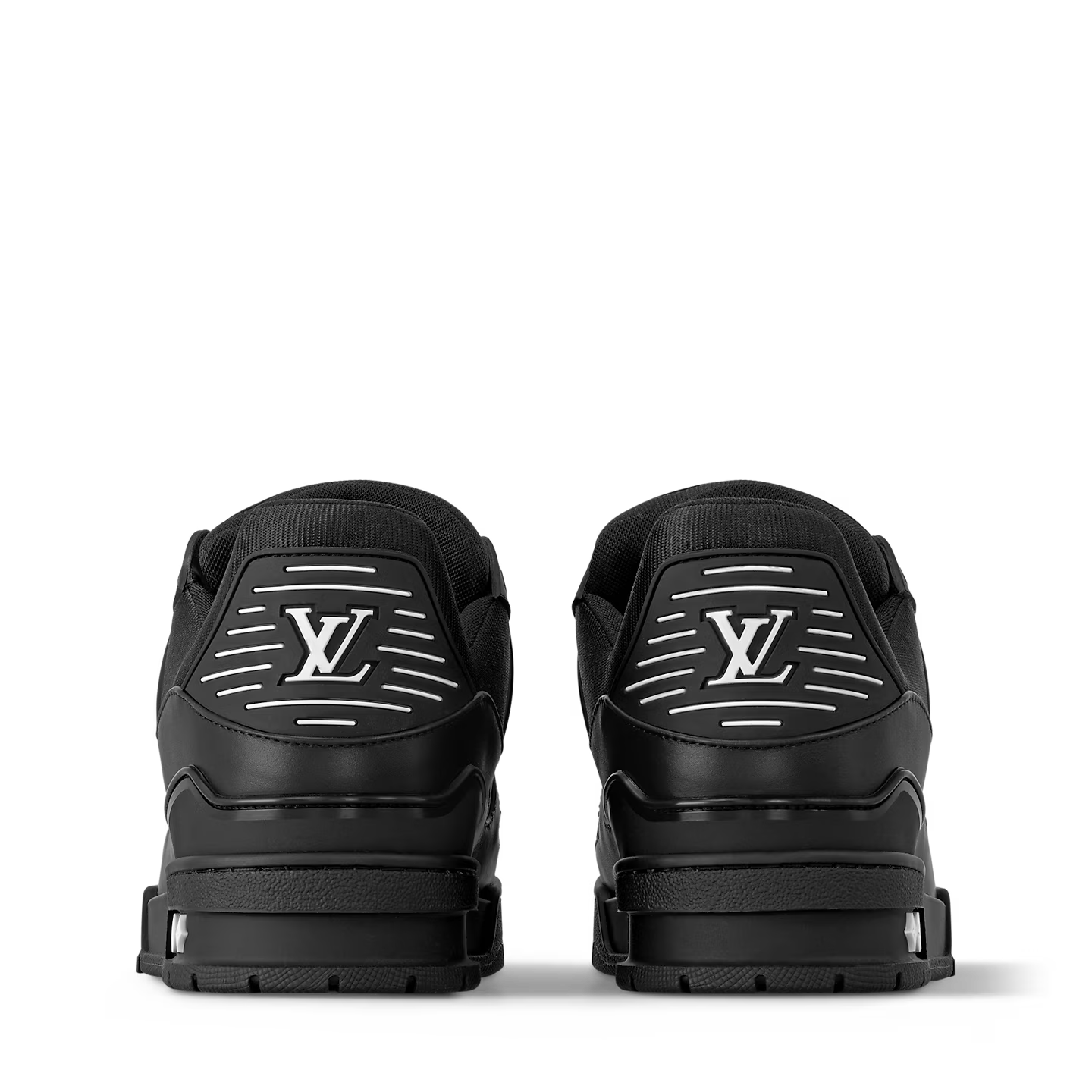 Black Monogram Sneakers
