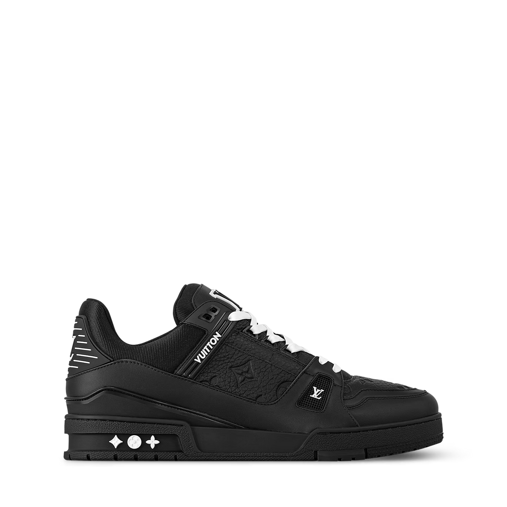 Black Monogram Sneakers