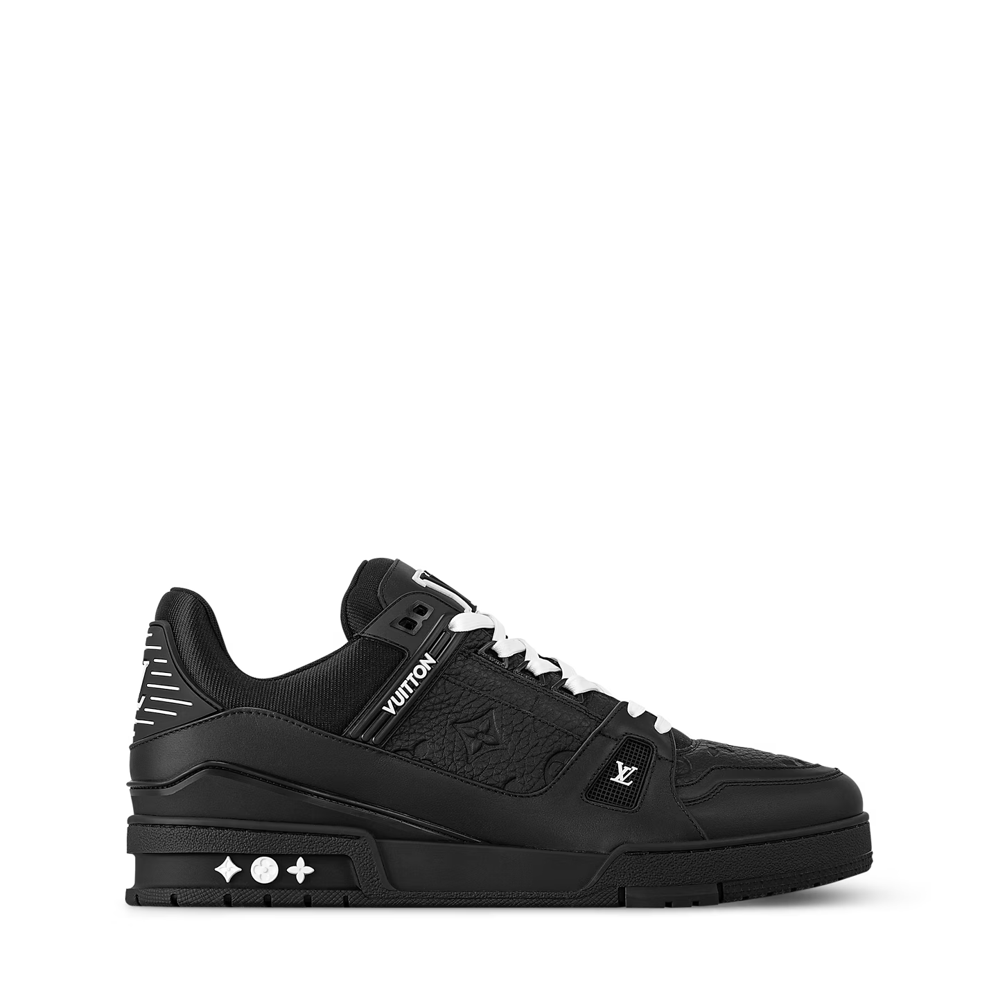 Black Monogram Sneakers